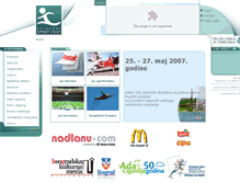 Tablet Screenshot of 2007.belgradesportfest.com